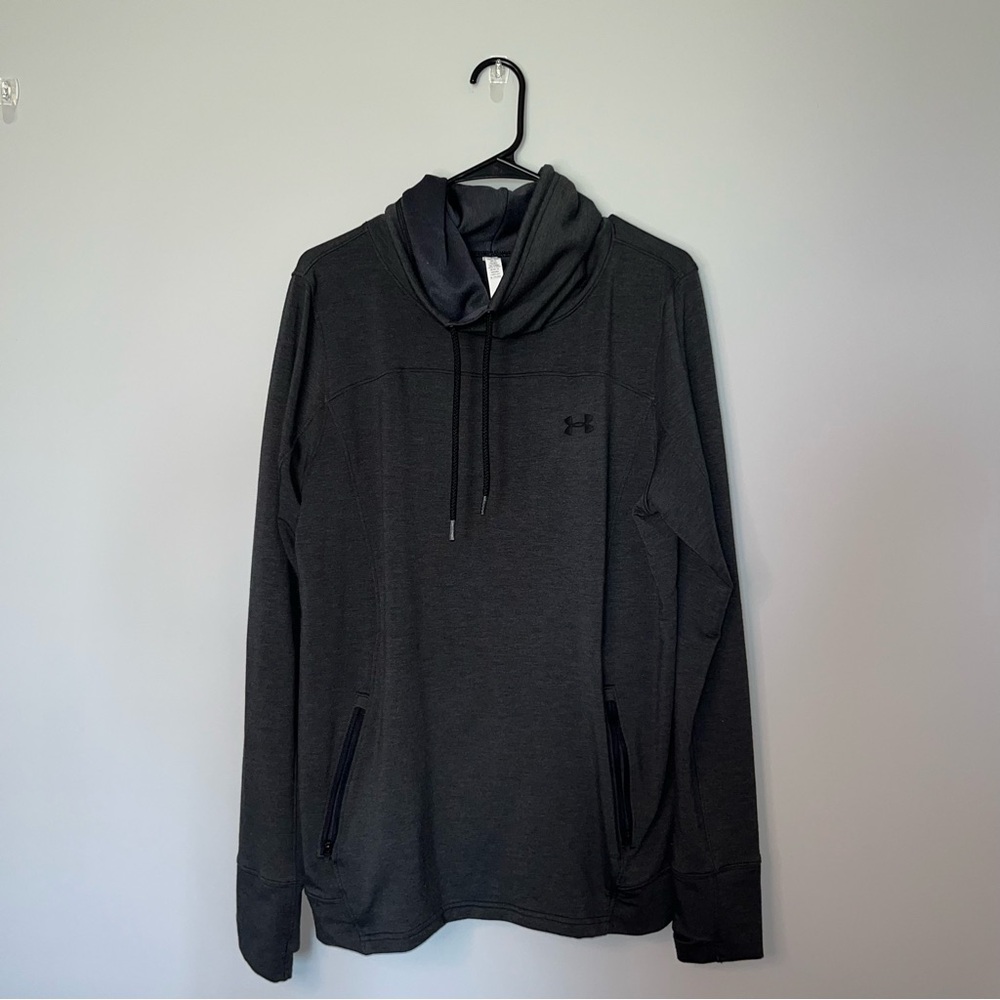 Under Armour Charcoal Gray Pullover XL